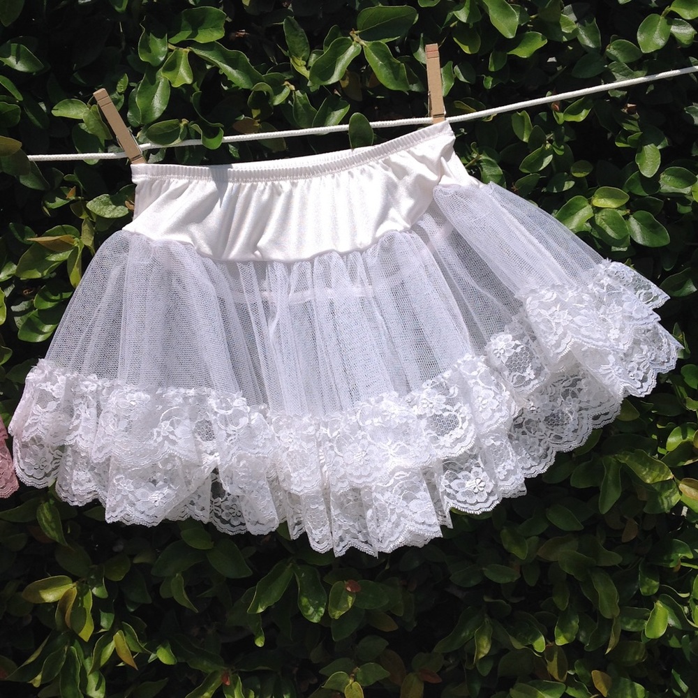 White tutu costume